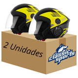 Combo 2 Capacete Aberto