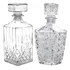 Combo 2 Decanter Frasco Decoração Cristal Whisky Licor