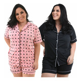 Combo 2 Pijamas Feminino