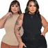 Combo 2 Regata Blusa Plus Size Alça Grossa Evangelica Social