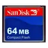 Combo 3 Cartões Compact Flash Industrial 64mb Sandisk