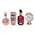 Combo 4 Perfumes Arabes, Fakhar Rose Elegante, Yara Sofisticado, Sabah Al Ward Glamouroso, Souvenir Radiante, Fascinante E Encantador, 5ml Cada