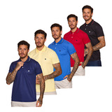 Combo 5 Camiseta Gola