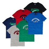 Combo 6 Camisetas Abercrombie
