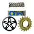 Combo Bike Sem Marcha Catraca Coroa Corrente.