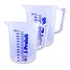 Combo C  2 Jarras De Plástico Pp Graduada Em Silk 600ml