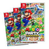 Combo Com 3 Mario Party Superstars Switch Midia Fisica