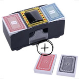 Combo Embaralhador Misturador Cartas