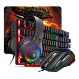 Combo Gamer Perifericos Teclado