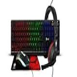 Combo Gamer Starter (teclado+mouse+fone+mousepad) - Eg54 - Evolut