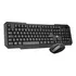 Combo Mouse E Teclado 107 Teclas Sem Fio 0055 Bright Cor Do Mouse Preto Cor Do Teclado Preto