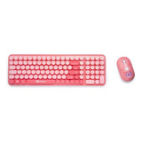 Combo Mouse E Teclado Fini Wireless Com Mini Receptor Letron