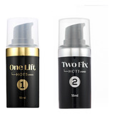 Combo One Lift E Two Fix  passo 1 E 2  Hott Lashes 15ml