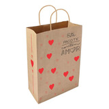 Combo Sacolas Papel Kraft