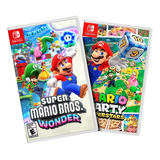 Combo Super Mario Bros Wonder E Mario Party Superstars Switc