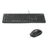 Combo Teclado E Mouse Com Fio Usb Logitech Mk120 Layout Abnt2
