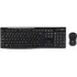 Combo Teclado E Mouse Sem Fio Logitech Mk270 Preto