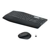Combo Teclado E Mouse Sem Fio Logitech Mk850 Com Pilha Inclusa