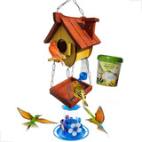 Comedouro Casinha De Passarinho