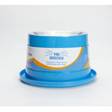 Comedouro Para Gatos Ergonômico Mr  Bigode Azul 250ml Nf Pet