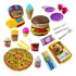 Comidinha Pizza Hamburguer Brinquedo Infantil Fastfood 27pcs