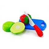 Comidinhas De Brinquedo Infantil Com Velcro Frutas Contem 06 Peças Brinquedo Feirinha Para Cozinha Das Crianças