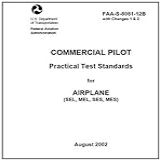 Commercial Pilot Practical Test Standards For Airplane, (sel, Mel, Ses, Mes), Plus 500 Free Us Military Manuals And Us Army Field Manuals When You Sample This Book (english Edition)