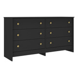 Comoda 136cm Com 6