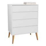 Comoda Branca 100 Mdf