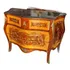 Cômoda Rádica Colonial Bombê Machetado Bronze Marmore Import