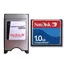 Compact Flash Cf Sandisk 1gb Cartão Memória Adaptador Pcmcia