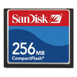 Compact Flash Sandisk 256mb Cartão Memória Cf Frete Fixo