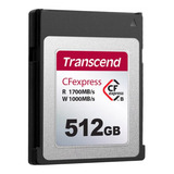 Compact Flash Transcend Express 820 Type B 512gb 4k