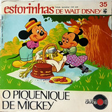 Compacto O Piquenique De Mickey N 35 - Disney Abril 1971 