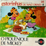 Compacto O Piquenique De Mickey N 35 - Disney Abril 1971 