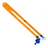 Compasso Plástico P  Quadros E Diversos 42 Cm Multiuso Stalo Cor Laranja