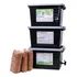 Composteira 90 L Nature Kit Econômico Cor Preto