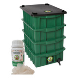 Composteira Doméstica 60litros E Acelerador De Compostagem