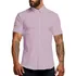Comprando 2 Frete Gratis Camisa Social Curta Slim Fit Luxo