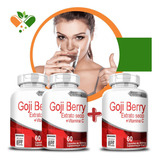 Compre 2 Leve 3 Goji Berry Extrato Seco   Vitamina C 500mg