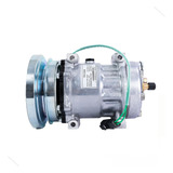 Compressor 7h15 4129 Maquina D4e 865b Polia 1a 24v 84304794