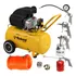 Compressor Ar Direto 2hp Cfc 10/50l Com Kit Multiuso Ferrari 220v