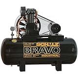 Compressor Bravo 20 Pés 200 Litros 5 Hp 220/380 V- Schulz -csl20br/200
