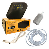 Compressor De Ar Bateria Recaregável Cs 200 Aquários Pesca