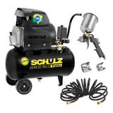 Compressor De Ar Pratiko Csi 6,6/20l Schulz C/kit De Pintura