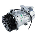 Compressor De Ar Universal 7h15 8pk 12v Horizontal 4 F Grn