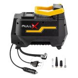 Compressor Portátil De Ar Mulltx Mx 150 12v 127v 220v Mini Compressor De Encher Pneu De Carro Moto Bicicleta Boia Bola