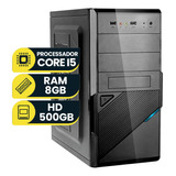 Computador Cpu Pc Intel Core I5 3470 8gb Ram Hd 500gb