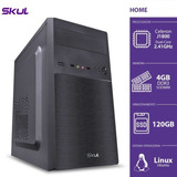 Computador Home - Intel Dual / 4gb / Ssd 120gb / Win10