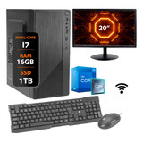 Computador Intel I7 16gb